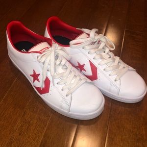 Red Low Top Converse